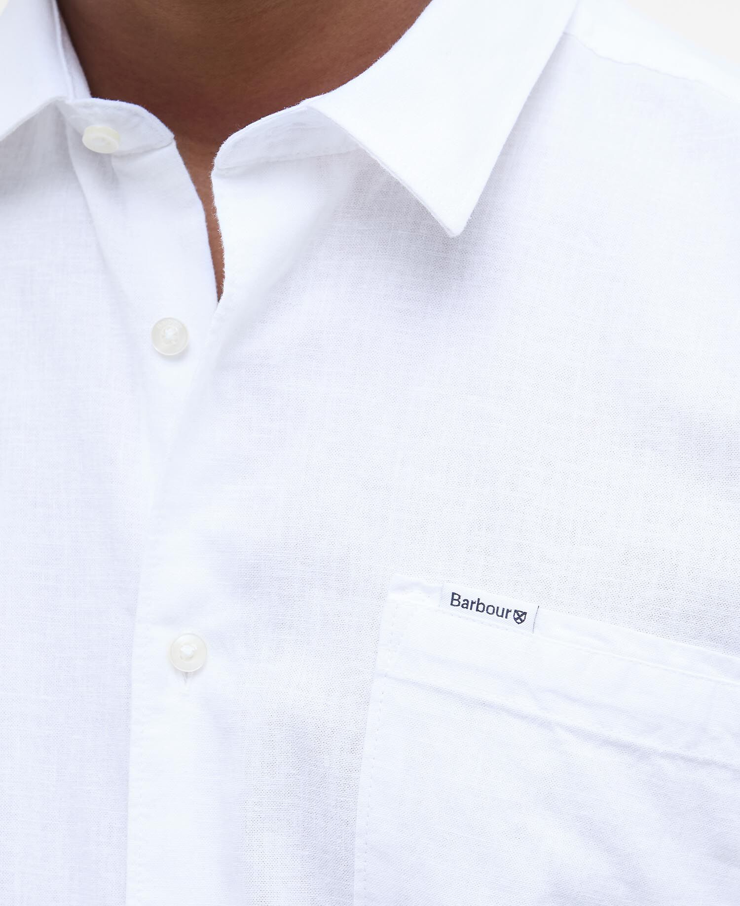 Nelson Regular Short-Sleeved Shirt Classic White
