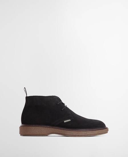 Blaine Chukka Boots Black Suede