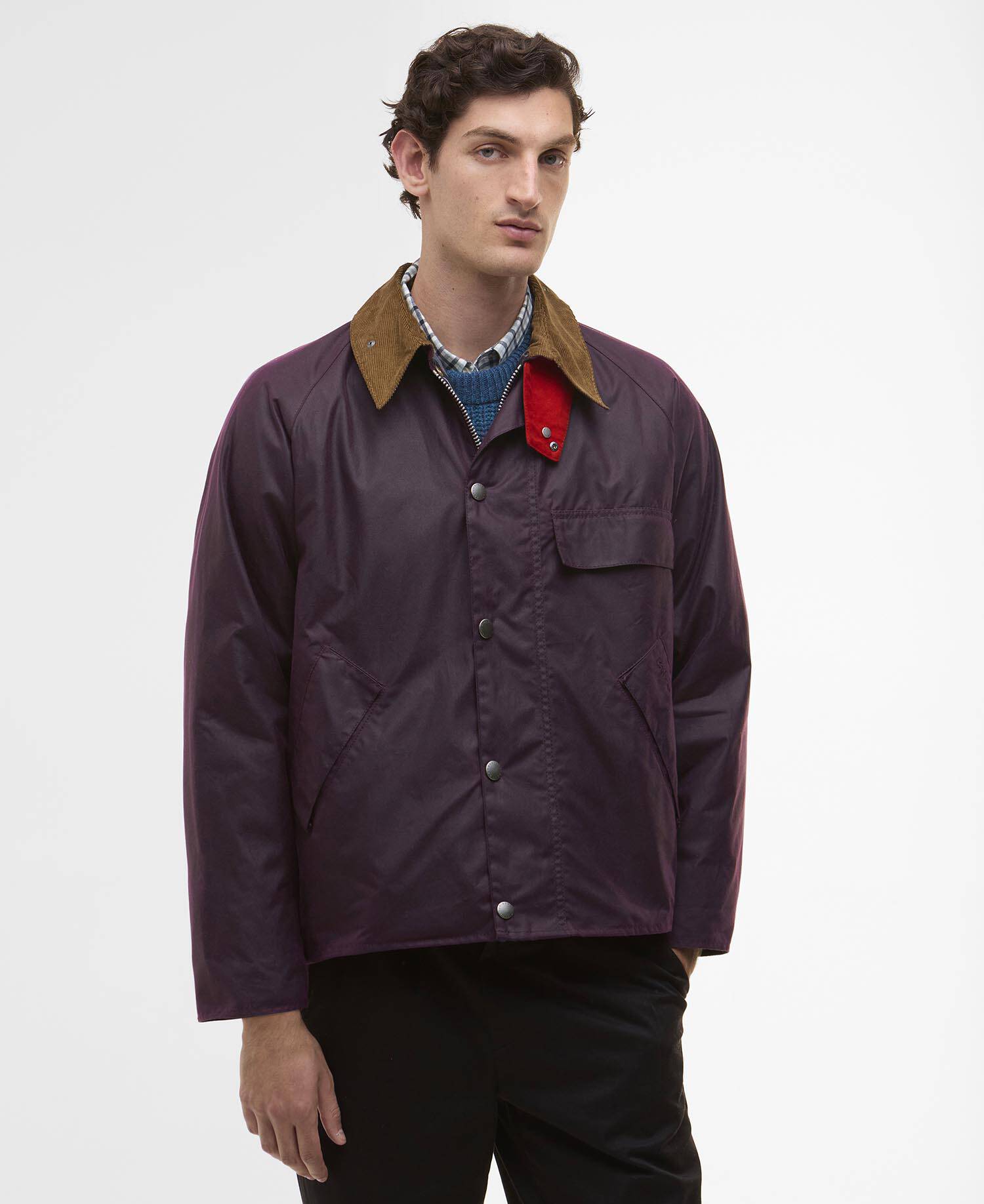 Paul Smith loves Barbour Transport Waxed Jacket image number 1