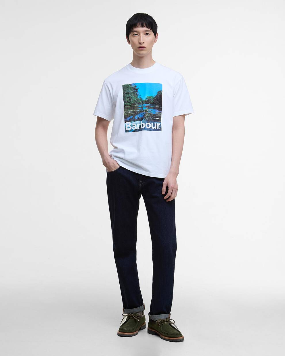 T-shirt oversize con stampa Sprouston