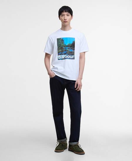 Sprouston Oversized Graphic T-Shirt White