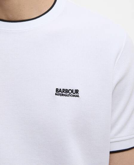 Seb Textured T-Shirt Optic White