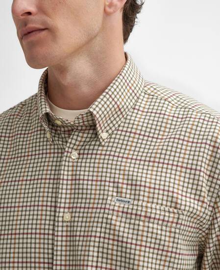 Henderson Thermo Weave Long-Sleeved Shirt Ecru