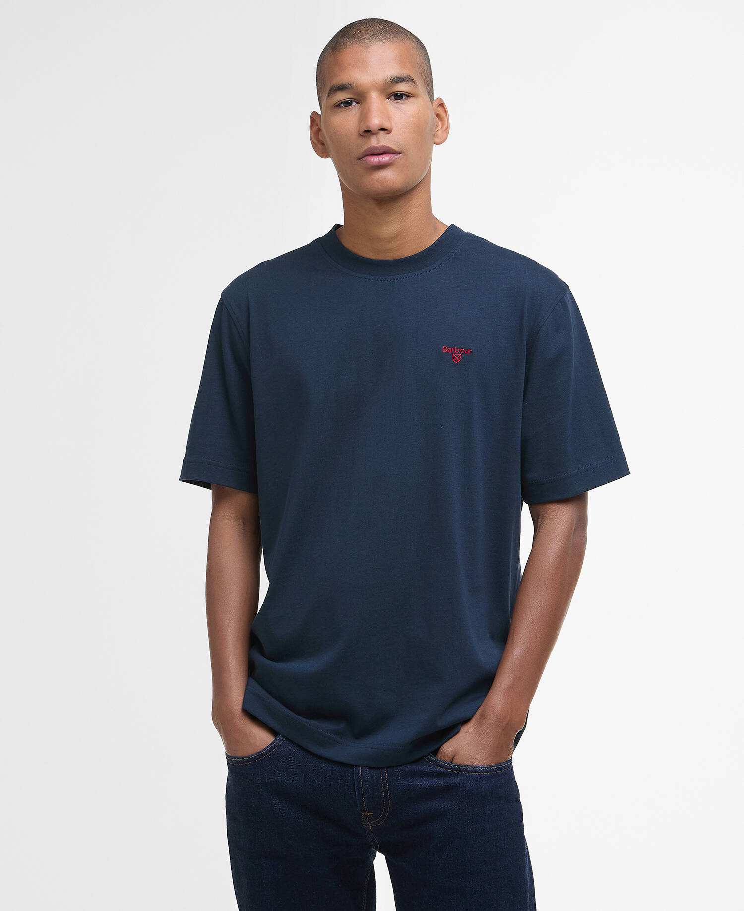 Sports Relaxed T-Shirt Classic Navy image number 0