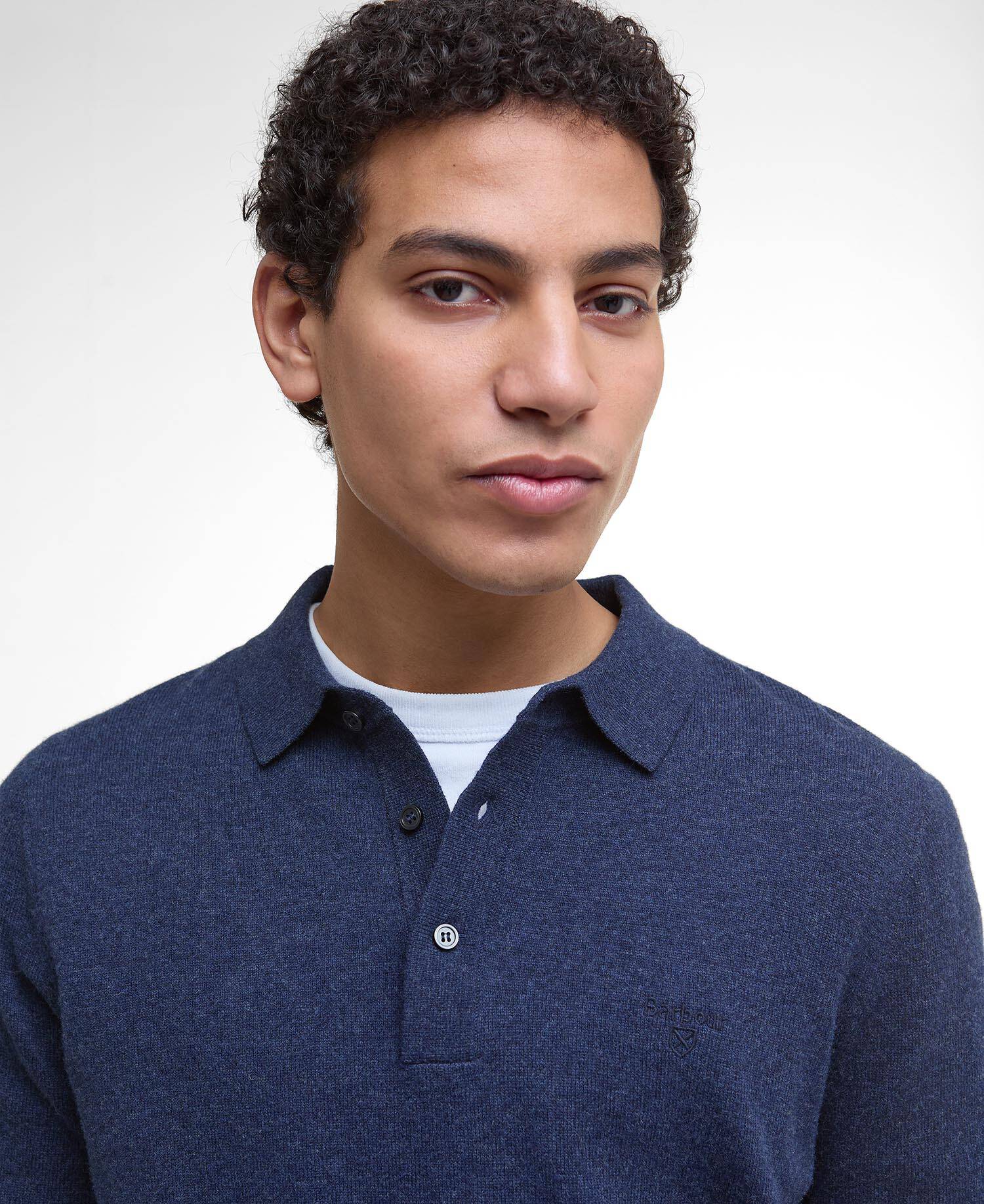 Hutherston Knitted Polo Shirt image number 3