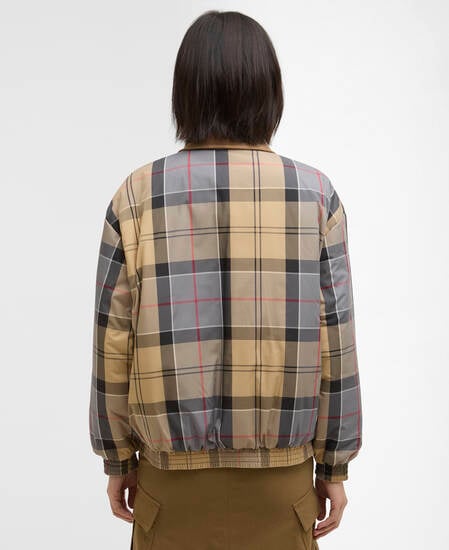 Maureen Reversible Casual Jacket Pale Khaki / Dress