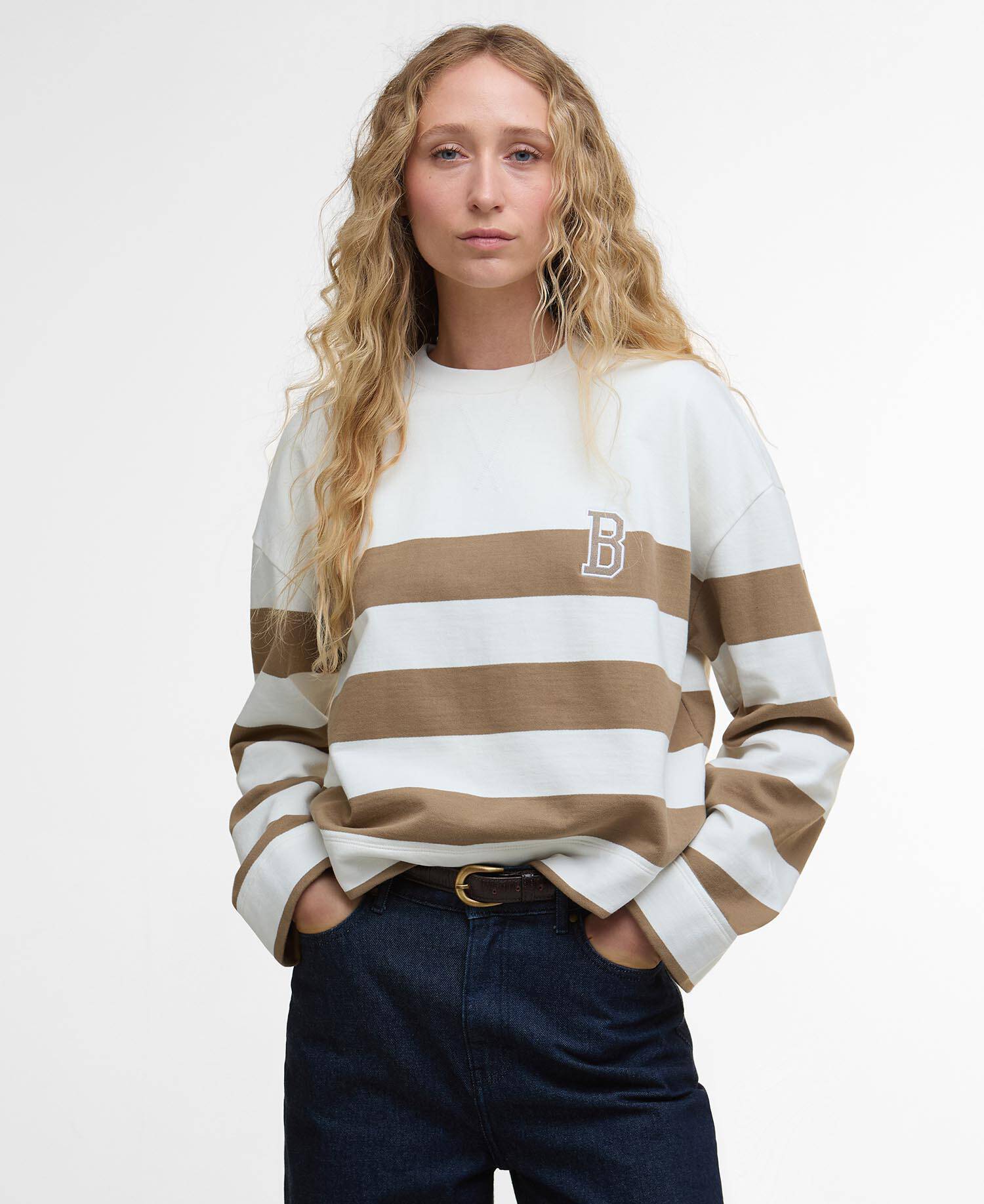 Faye Striped Sweatshirt image number 0
