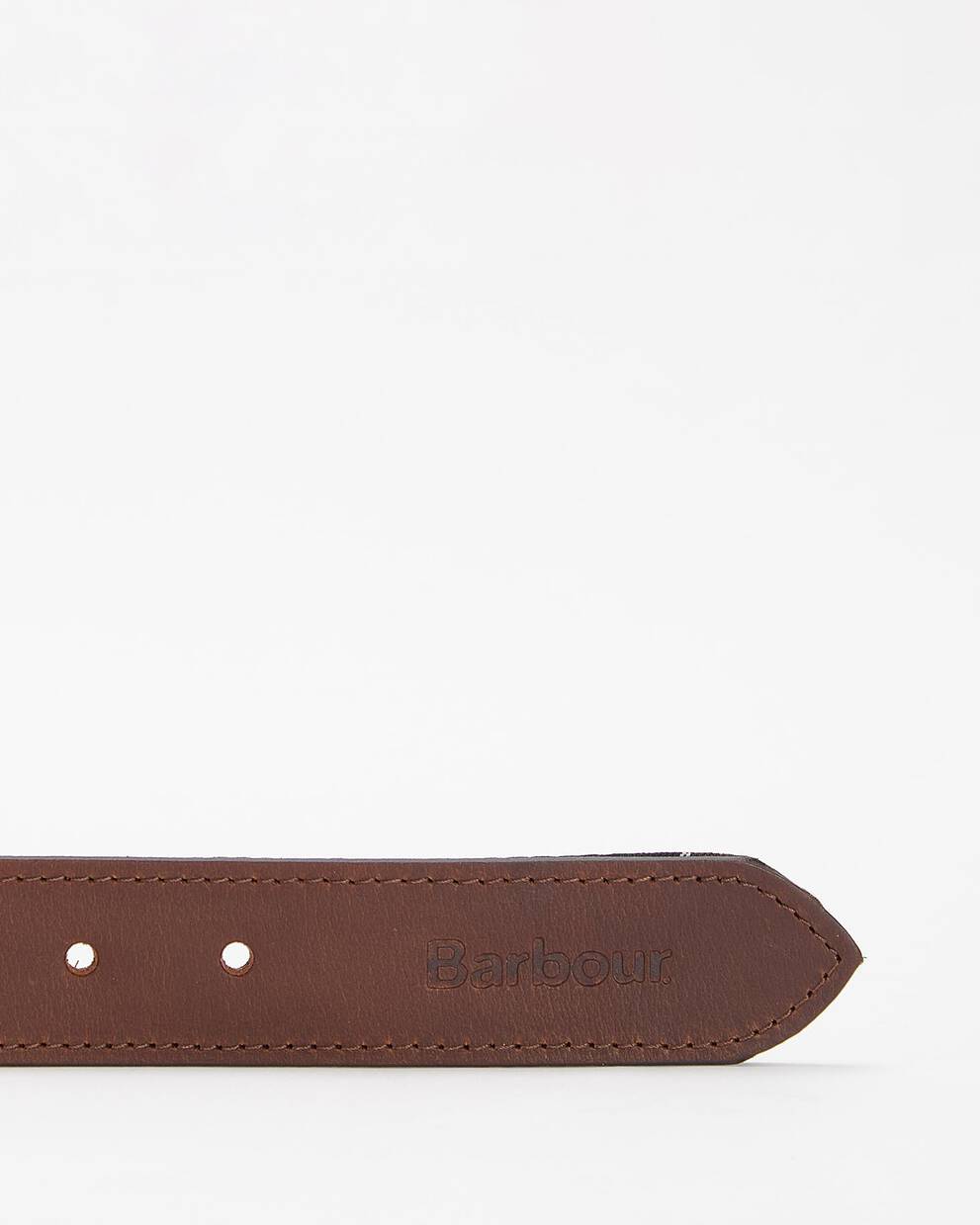 Reversible Tartan Leather Belt