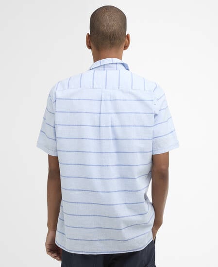 Kurzarmhemd Faverdale Striped Blue