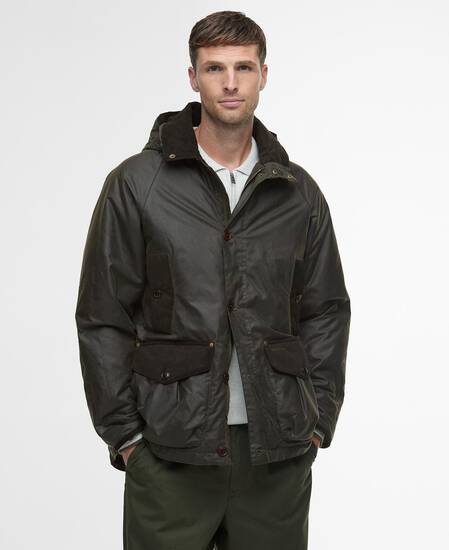 Modern Heritage Beaufort Wax Jacket Archive Olive