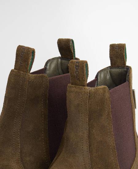 Stivaletti Chelsea Turnbull Oiled Olive Suede Stivaletti Chelsea Turnbull Oiled Olive Suede