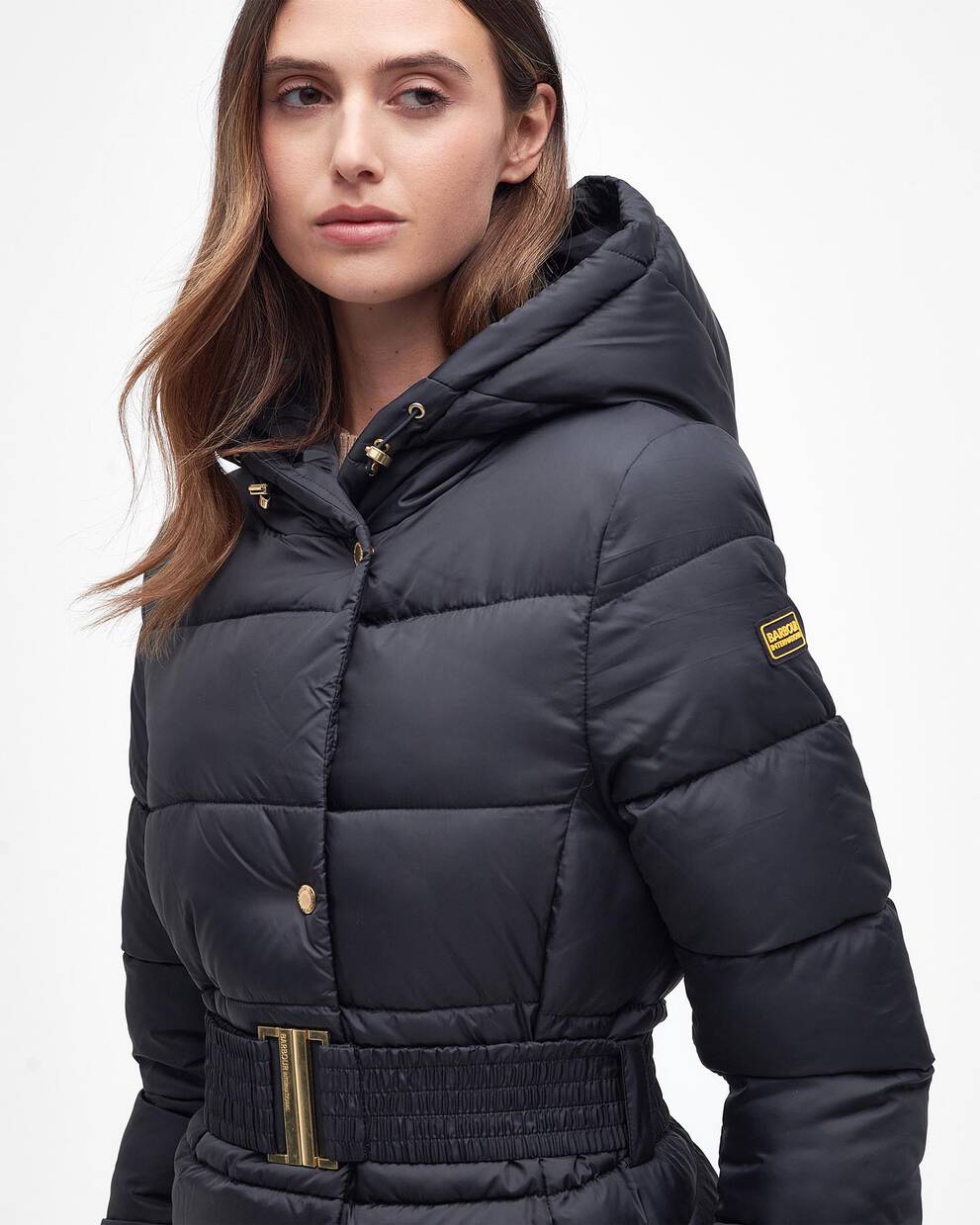 Track Line Quilted Jacket