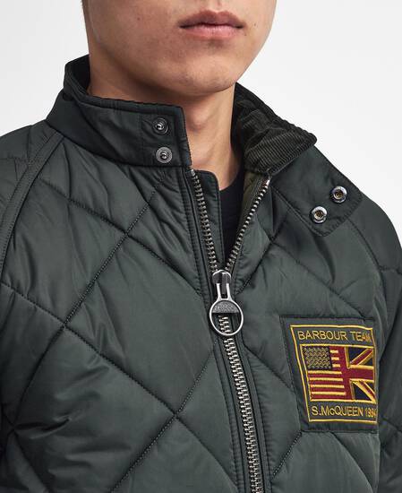 Merchant Quilted Jacket Sage