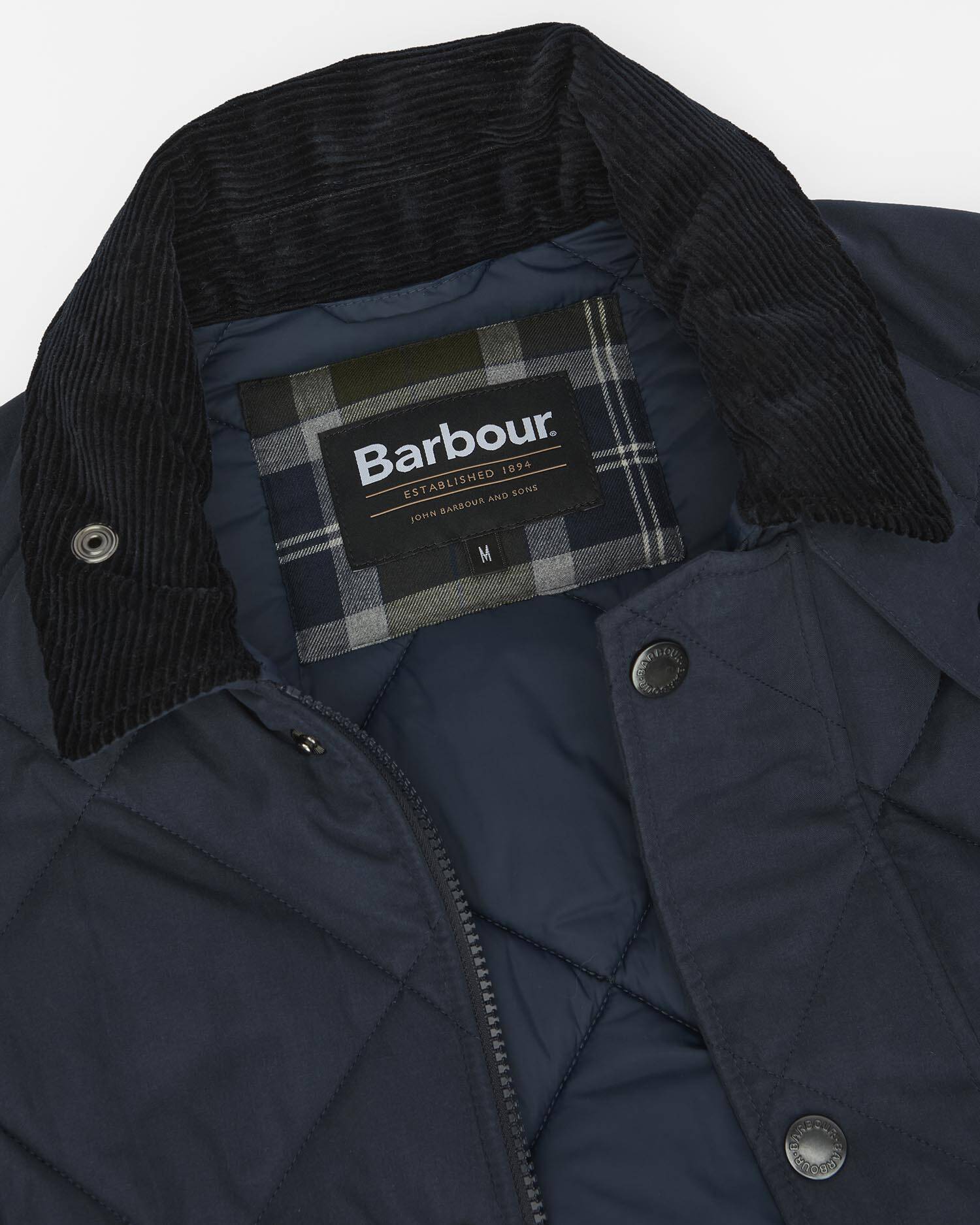 Modern Bedale Quilted Jacket Navy image number 6
