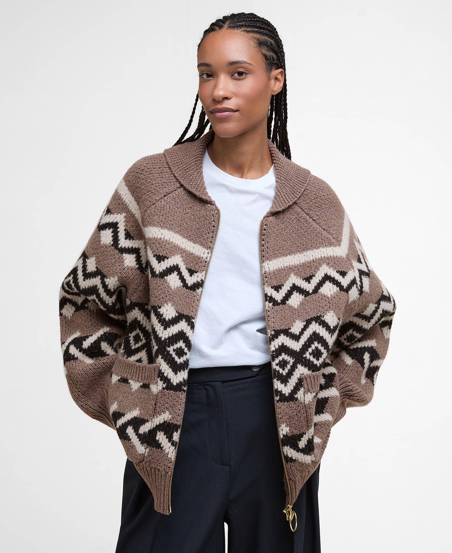 Klara Fair-Isle Cardigan image number 0