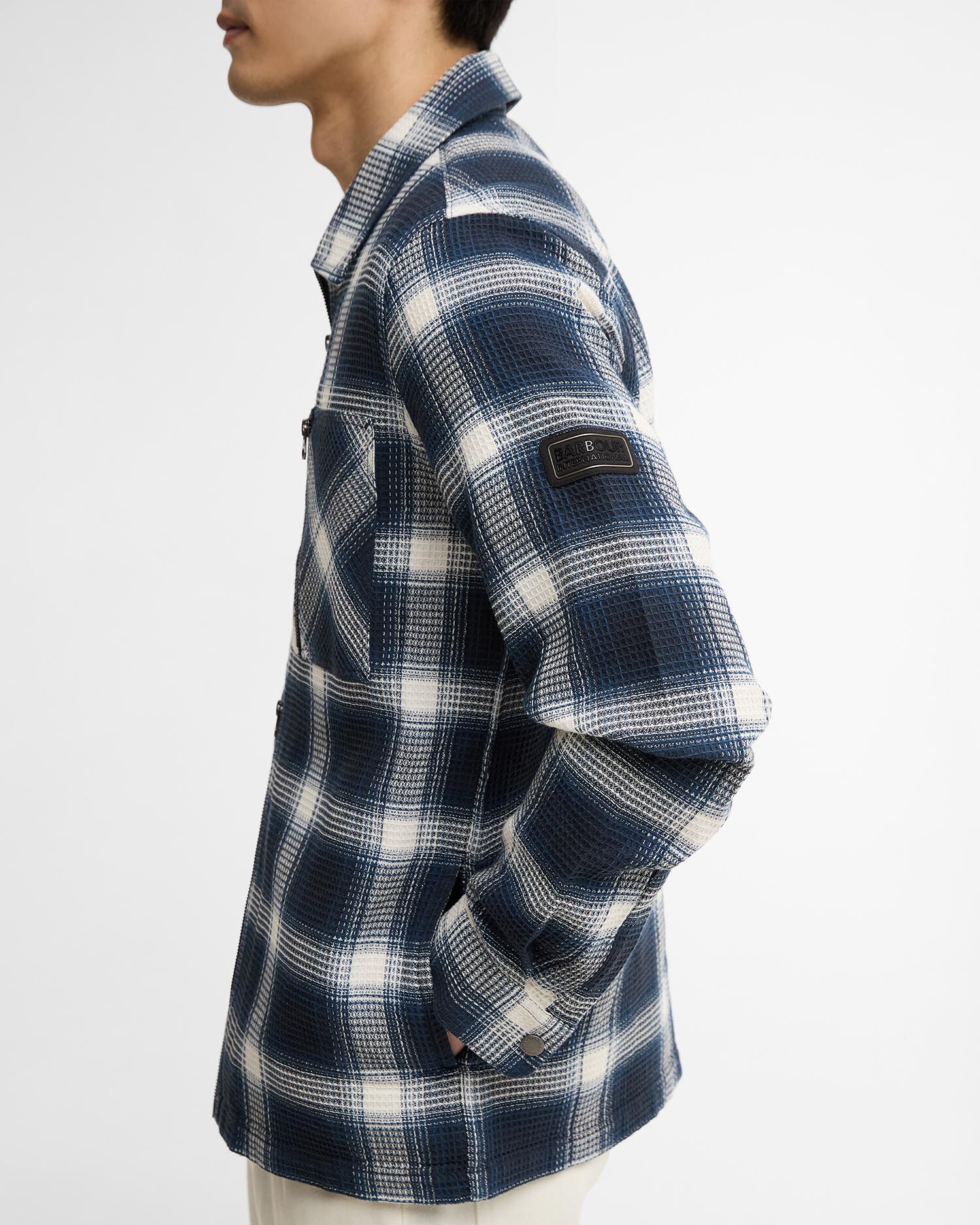 Overshirt Elm Checked Oxford Navy