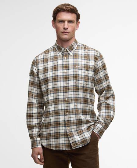 Camicia Telfield a maniche lunghe con vestibilità regular Stone Camicia Telfield a maniche lunghe con vestibilità regular Stone