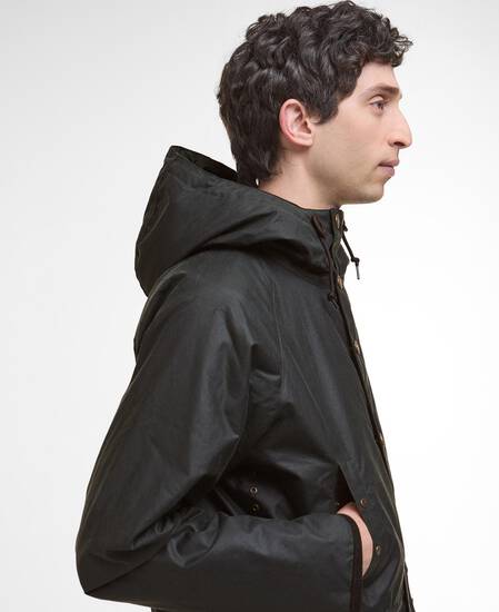 Reel Waxed Parka Sage