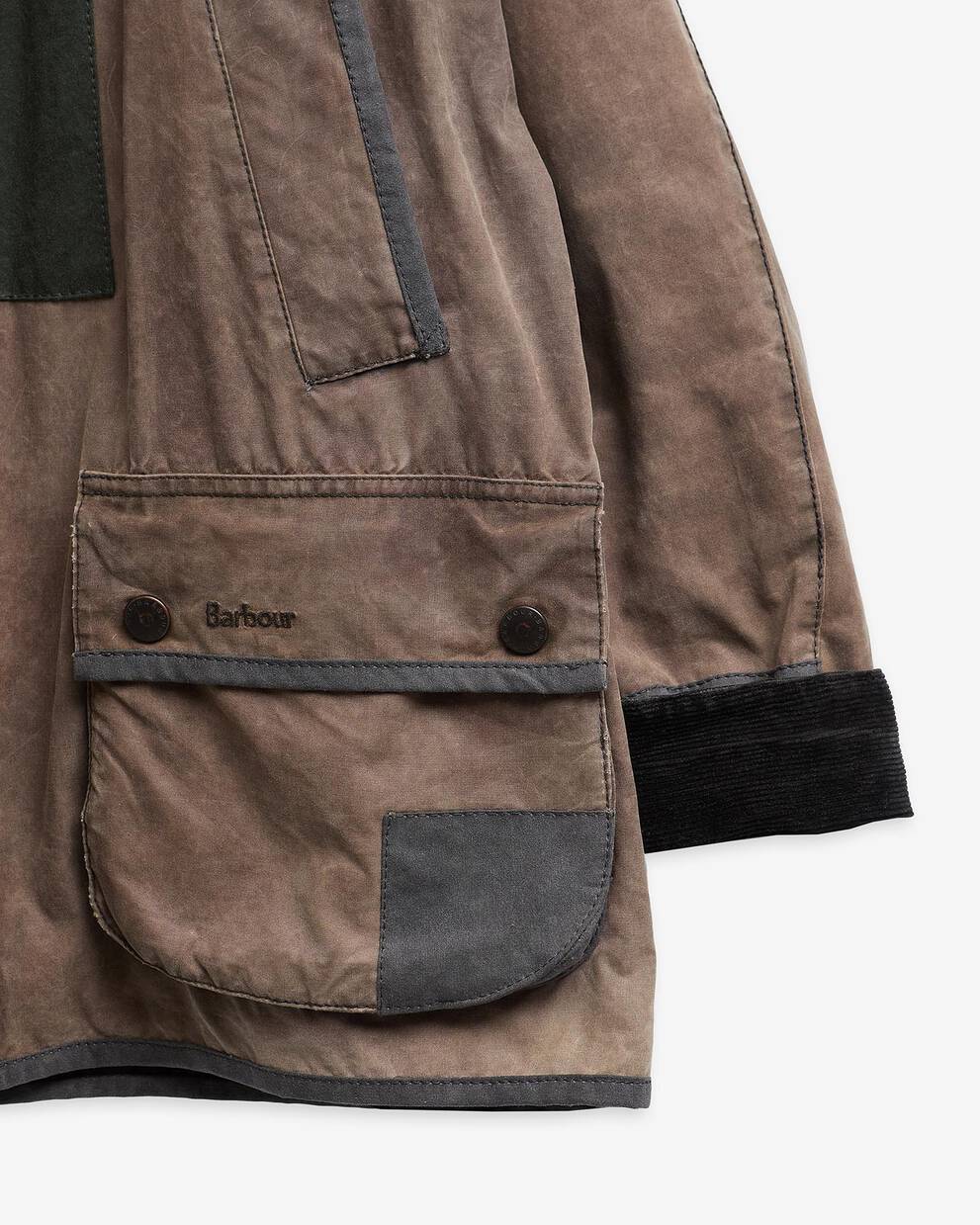 Barbour Re-Loved Ashby Waxed Jacket - Size XL