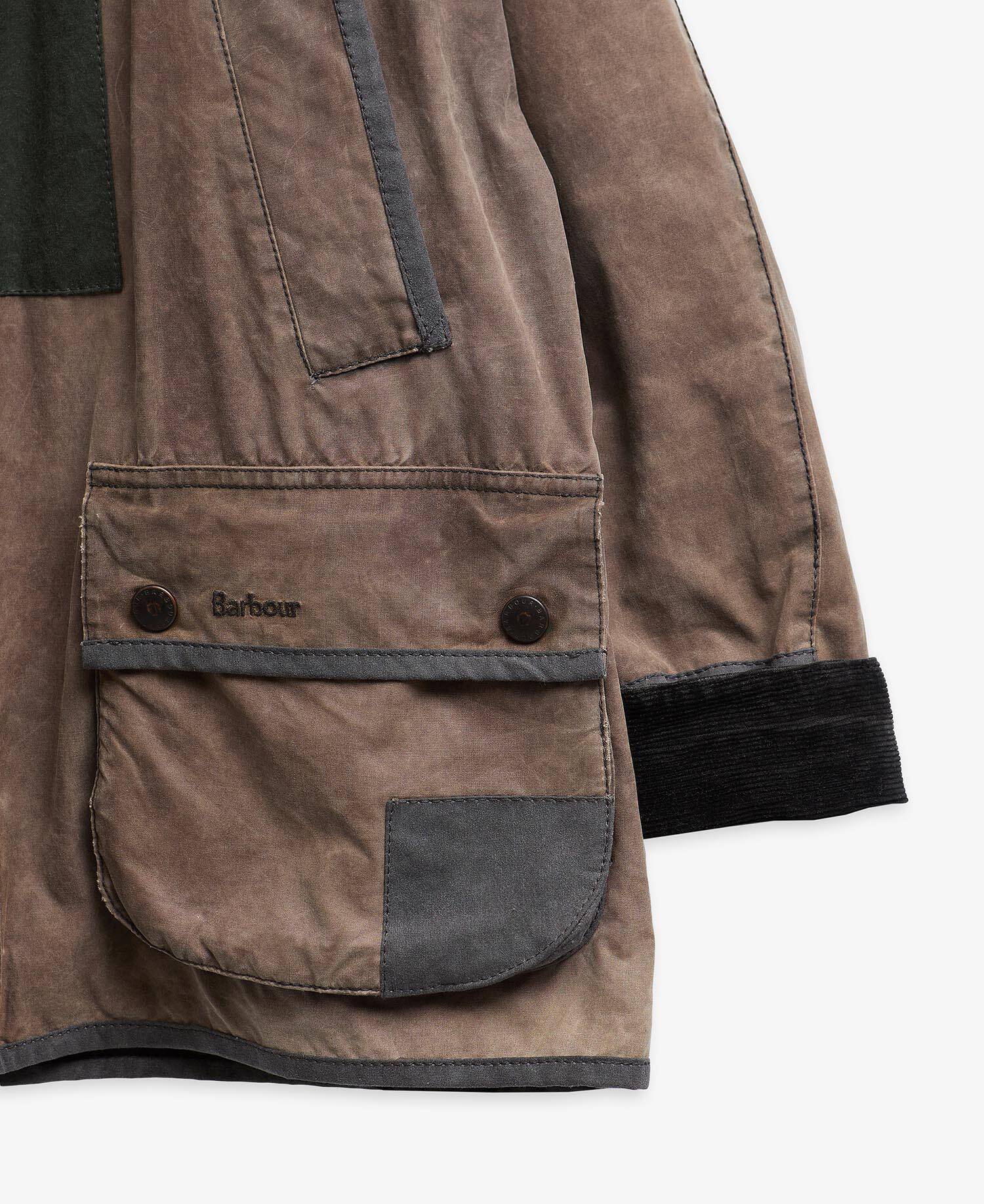 Barbour Re-Loved Ashby Waxed Jacket - Size XL image number 5