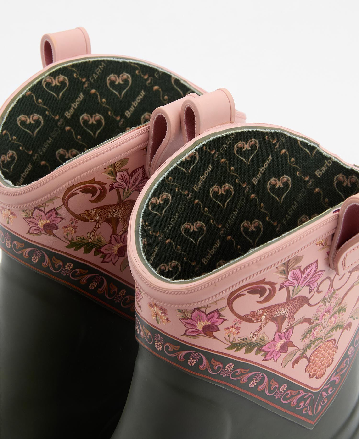 Barbour FARM Rio Thais Ankle Wellingtons Tropical  Print