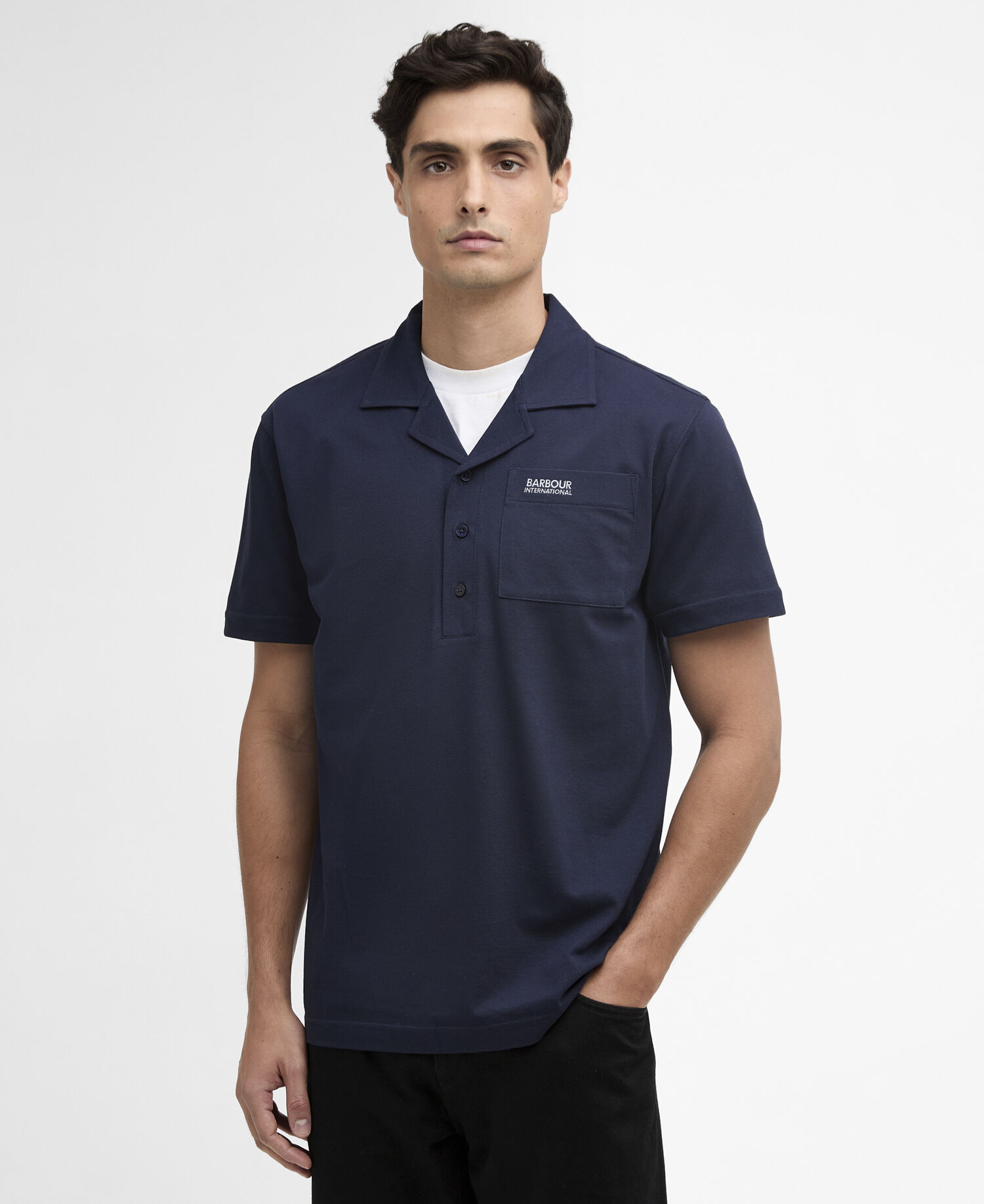 Poloshirt Seurat Navy