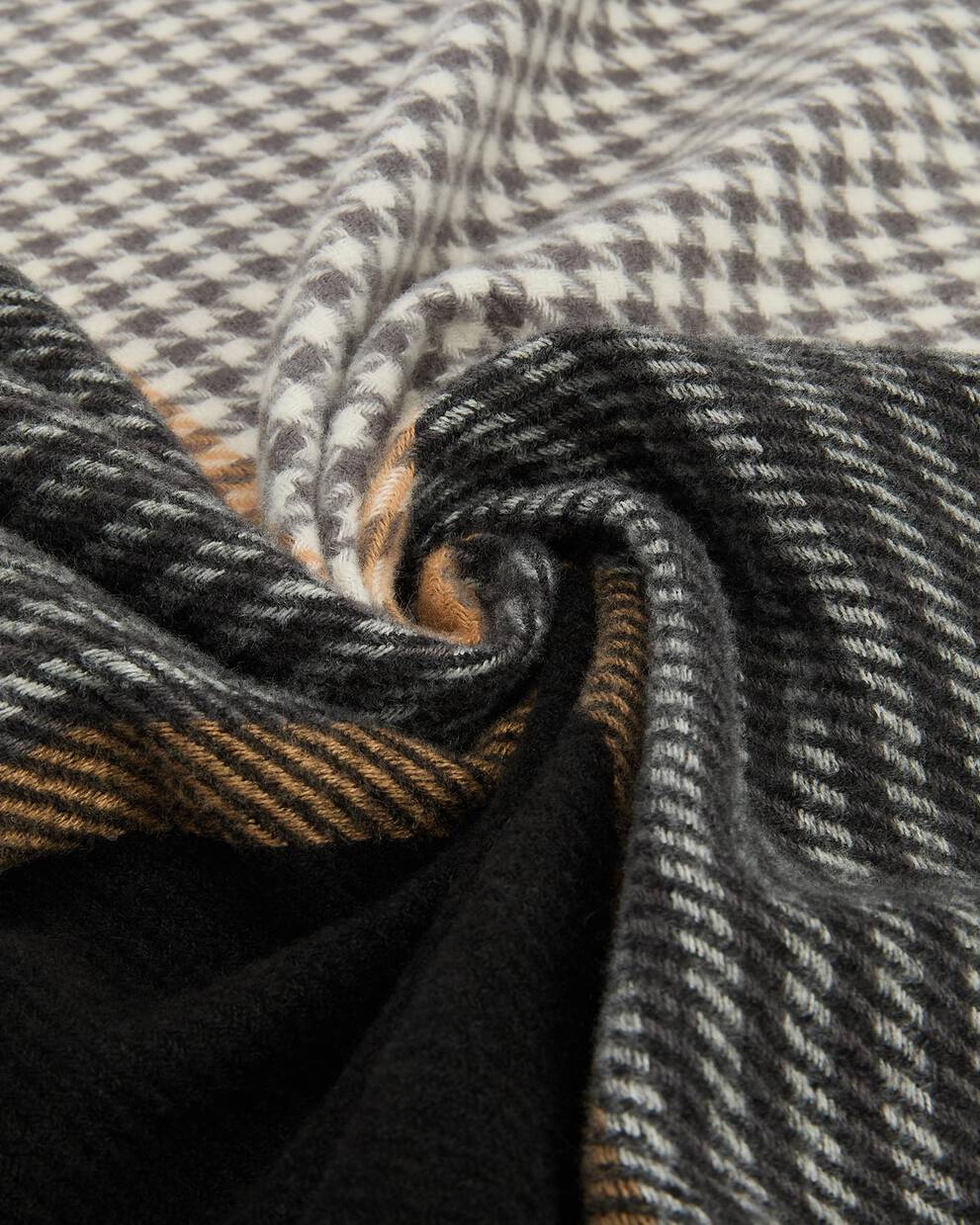 Sciarpa Melody con motivo a scacchi