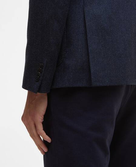 Sutherland Herringbone Blazer Navy Sutherland Herringbone Blazer Navy