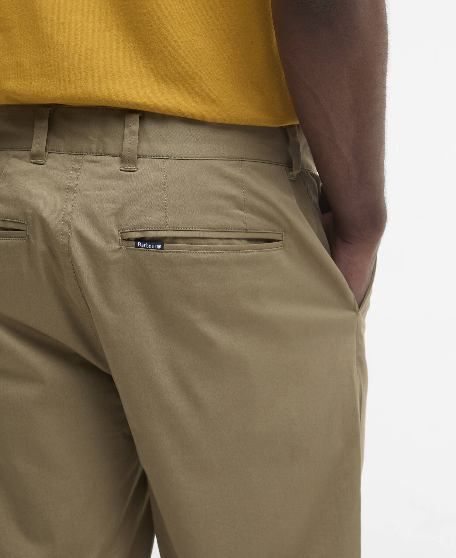 Smart Chino Shorts Grey Olive image number 3