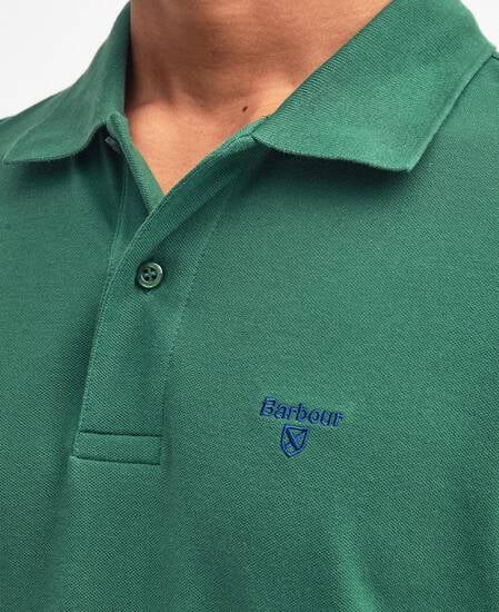 Lightweight Sports Short-Sleeved Polo Shirt Racing Green