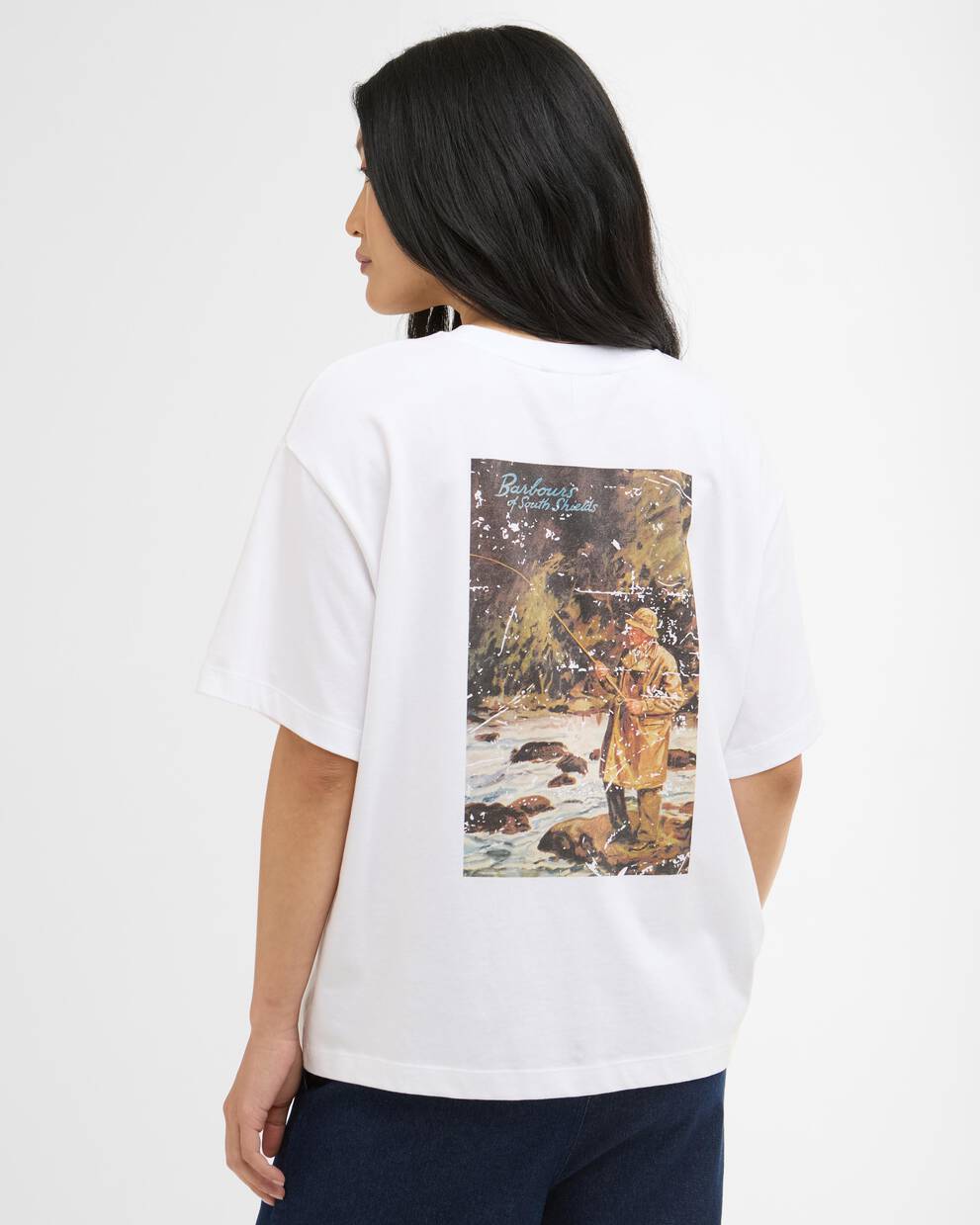 T-shirt con stampa Kirby