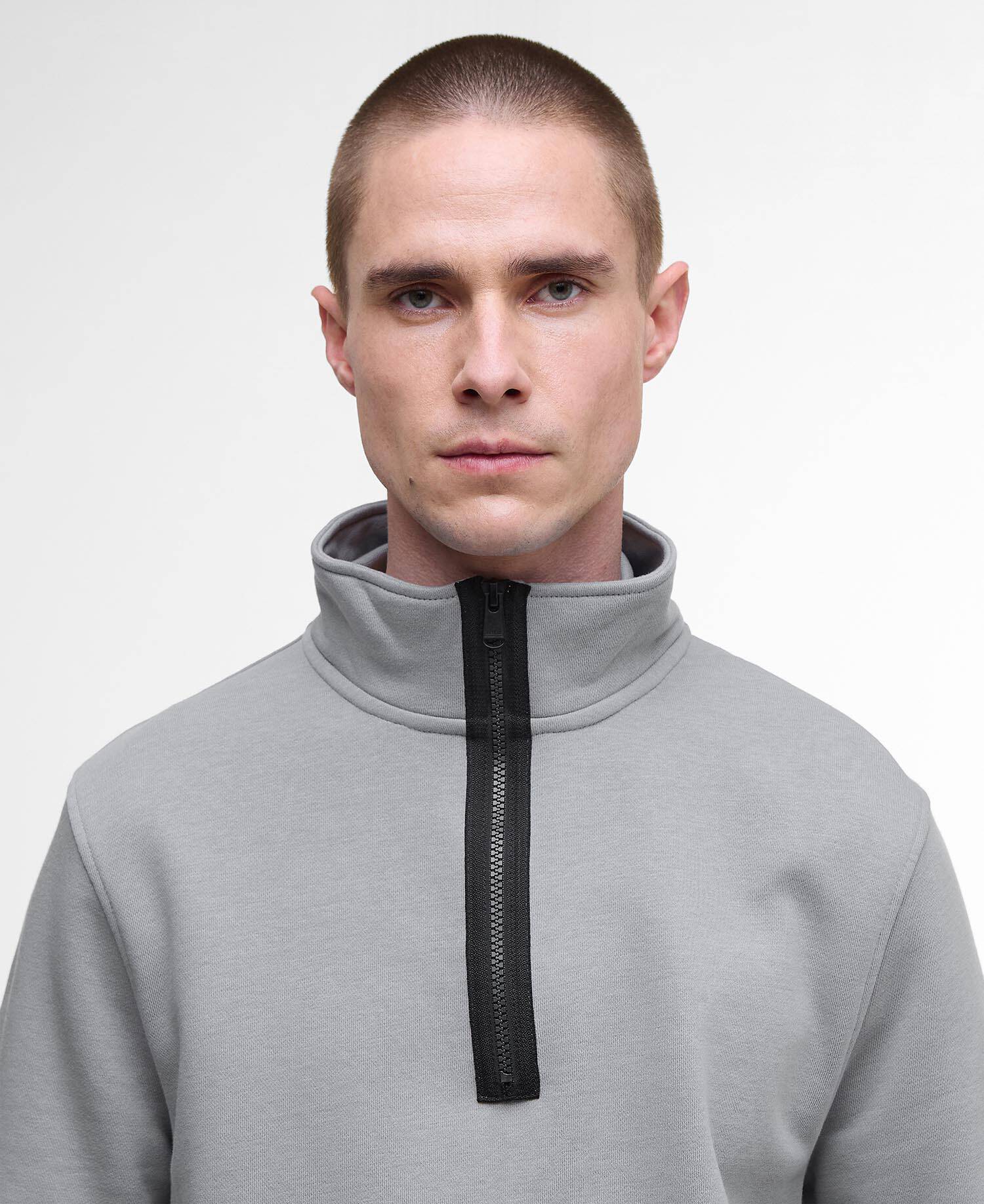 Outline Half-Zip Sweatshirt image number 3