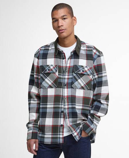 Grasmoor Relaxed Long-Sleeved Shirt Olive