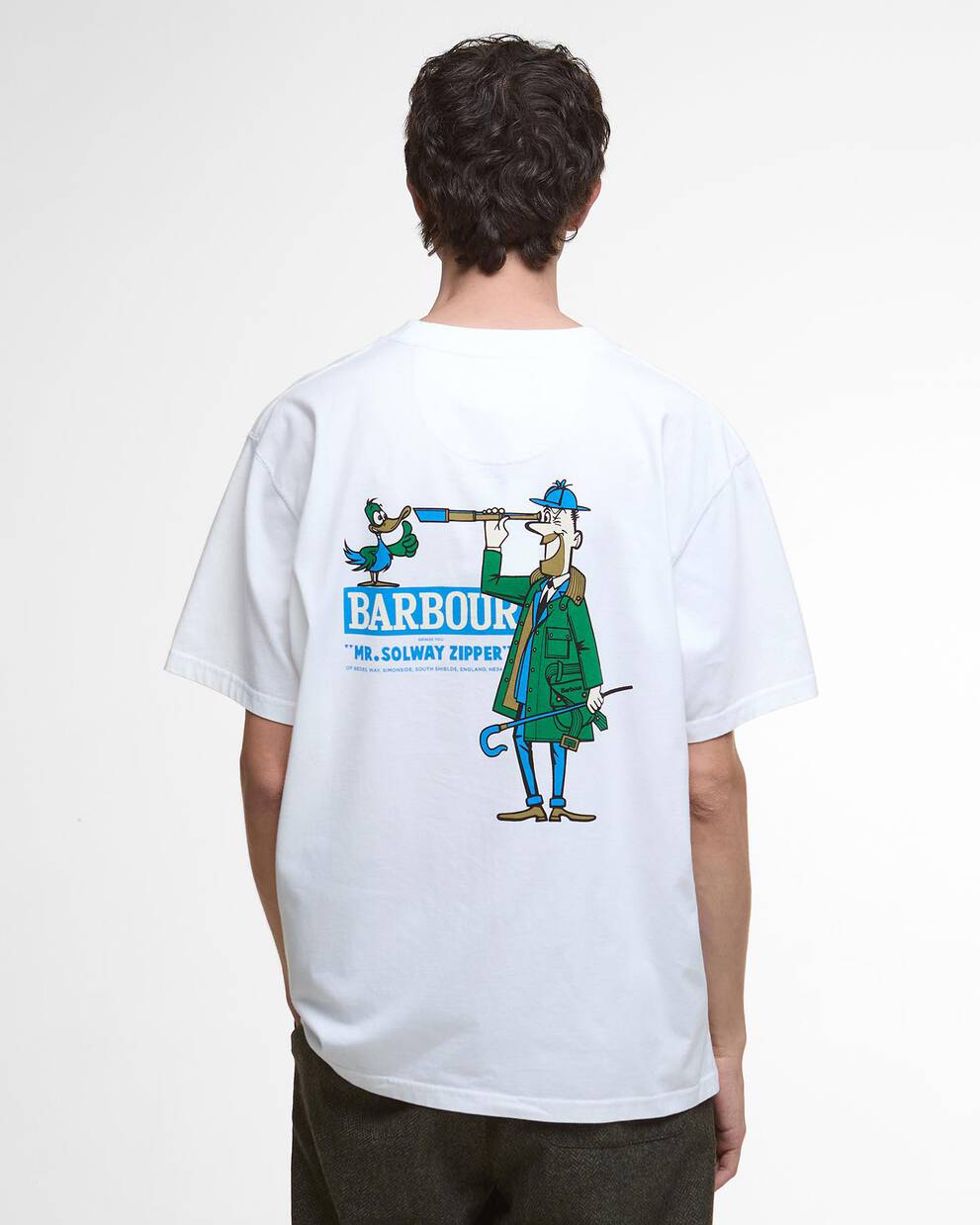 T-shirt oversize con stampa &ldquo;Mr Solway&rdquo;