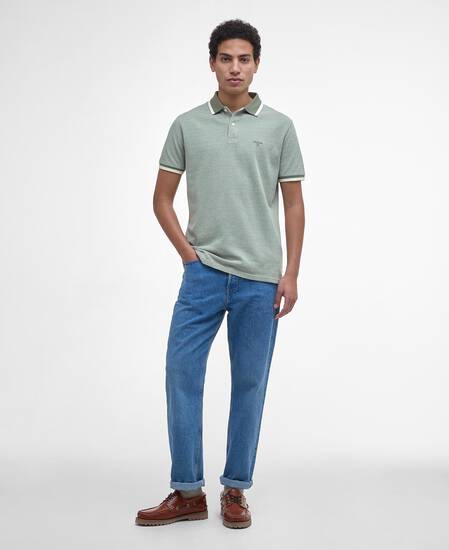 Poloshirt Barnard Short-Sleeved Light Moss