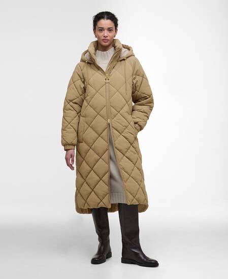Kirkton Longline Puffer Jacket Military Brown/Ancient Kirkton Longline Puffer Jacket Military Brown/Ancient