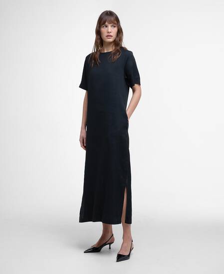 Clara T-Shirt Maxi Dress Black