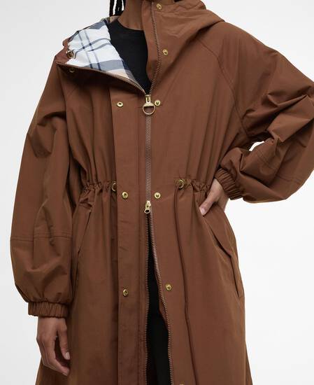Sidney Waterproof Parka Vicuna/Hessian Tartan