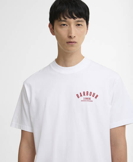 1976 Graphic Oversized T-Shirt White