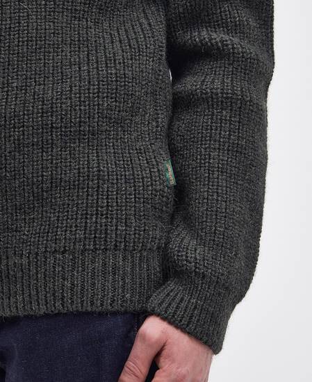 New Tyne Half-Zip Jumper Olive