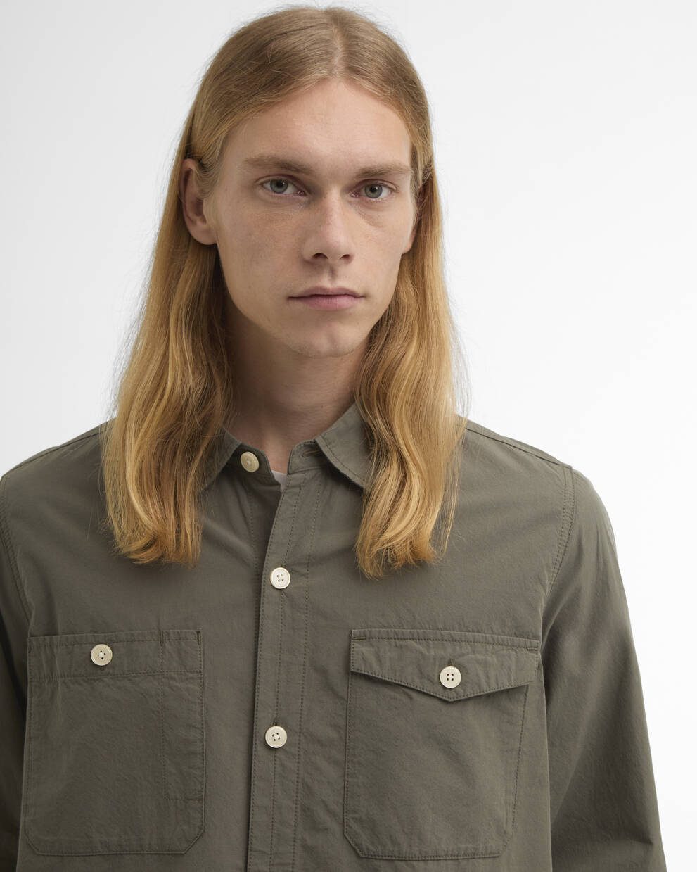 Camicia Ryehill testurizzata dalla vestibilit&agrave; rilassata