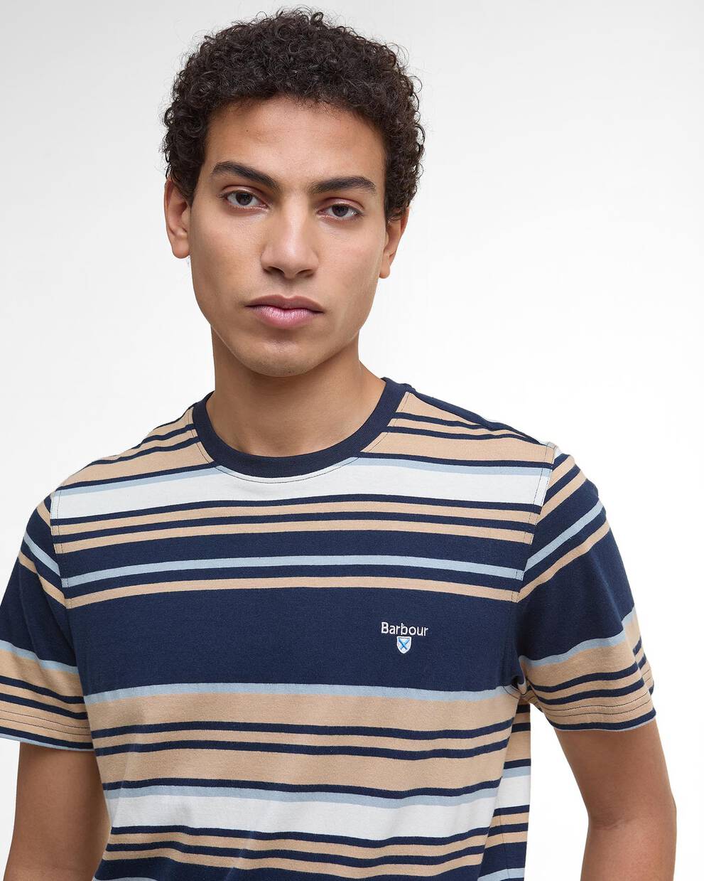 Aickmen Tailored Striped T-Shirt