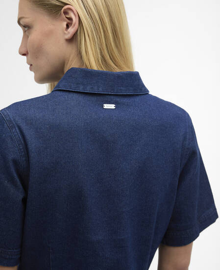 Maia Denim Mini Dress Rinse Wash