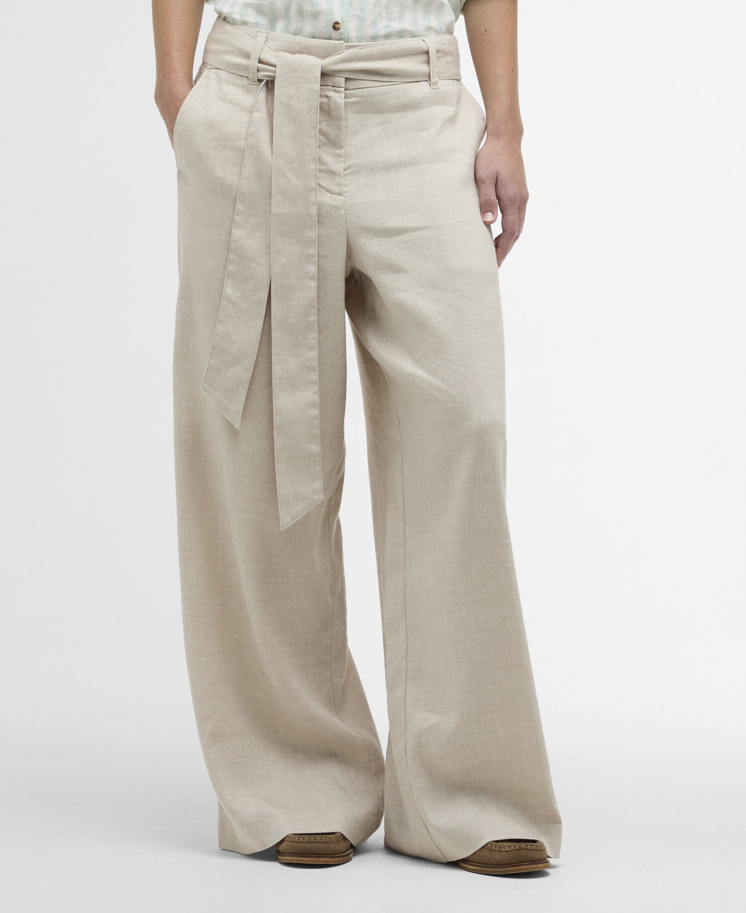 Hose Gabby Wide-Leg Mist