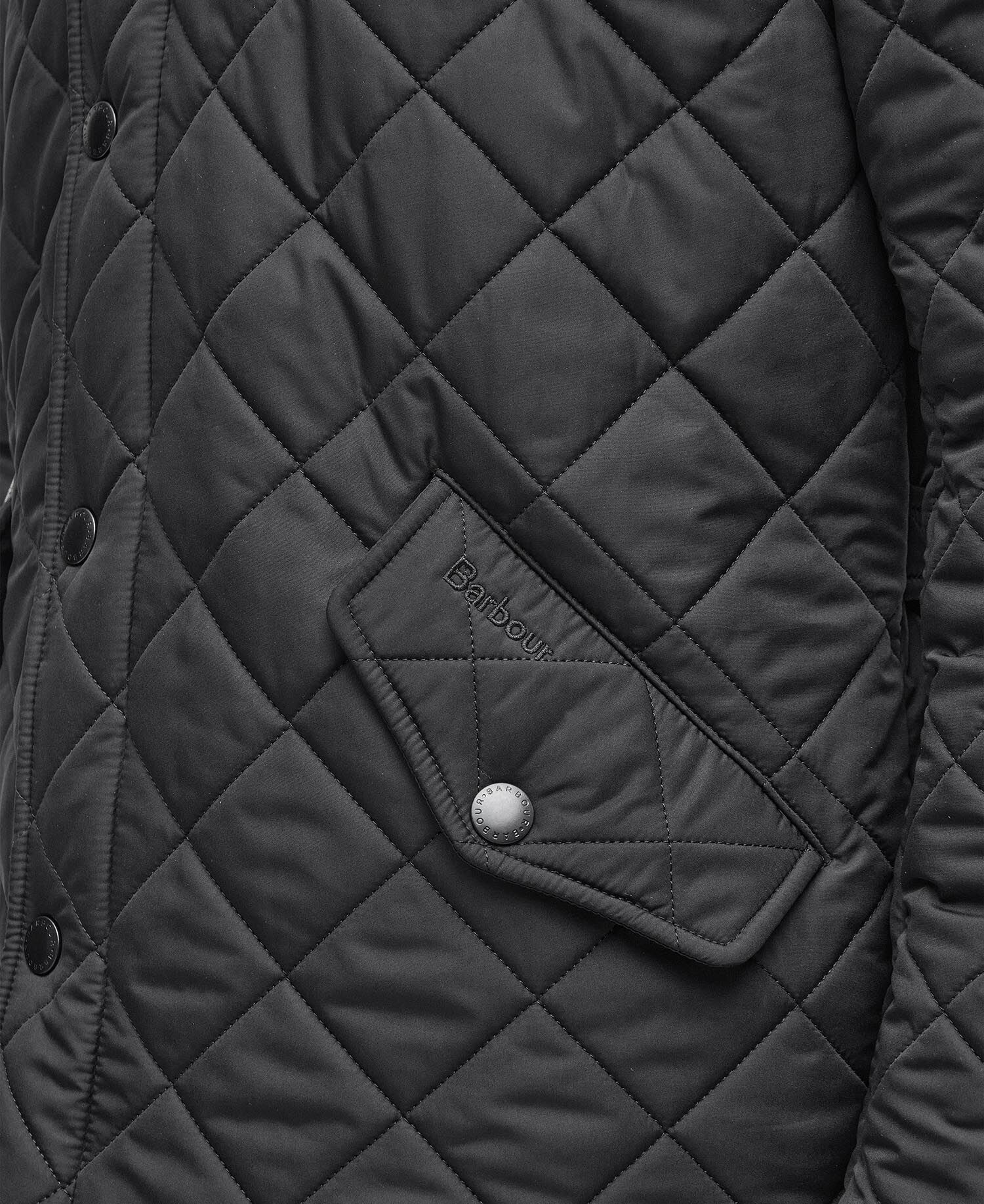 Powell Quilted Jacket Classic Black