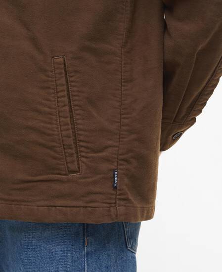 Moleskin Overshirt Dark Sand