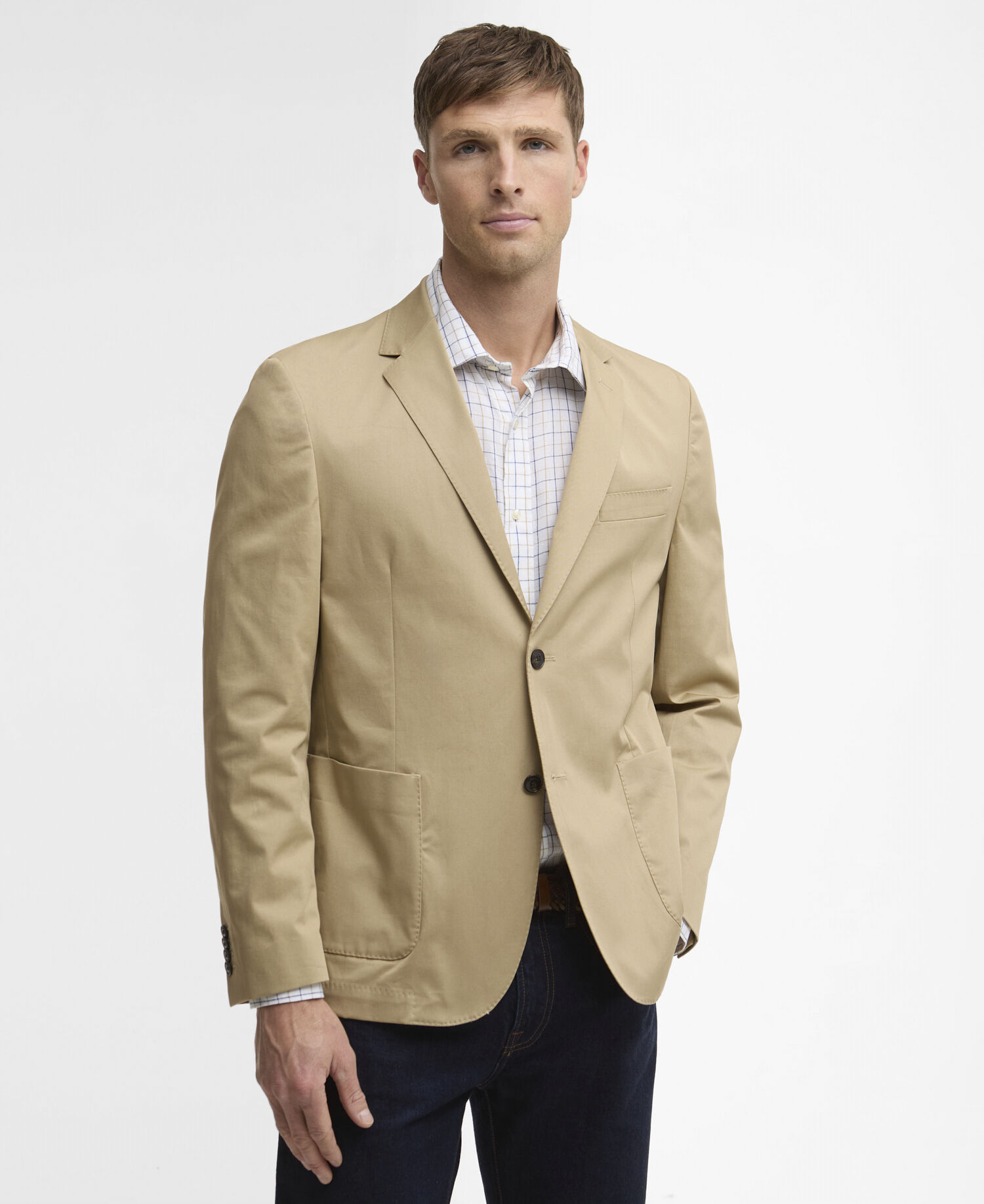Bellamy Cotton Blazer Sand
