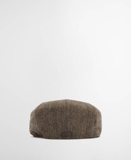Fyne Tweed Baker Boy Cap Brown