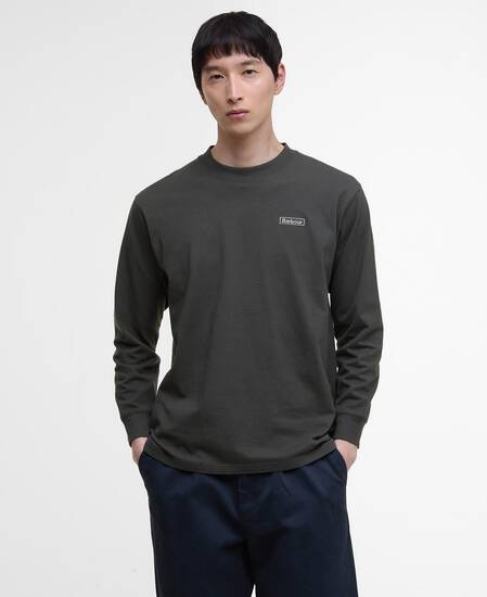 Walton Oversized Long-Sleeved T-Shirt Sage