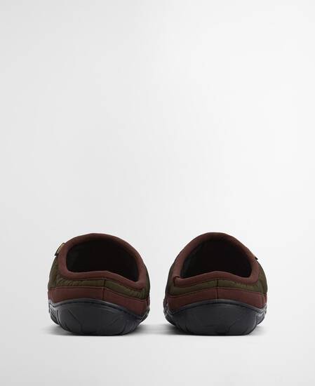 Outdale Slippers Olive/Brown